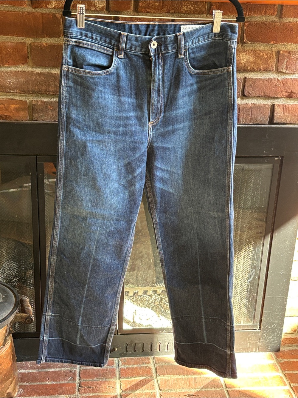 Rag & Bone Blue Denim crop Jeans